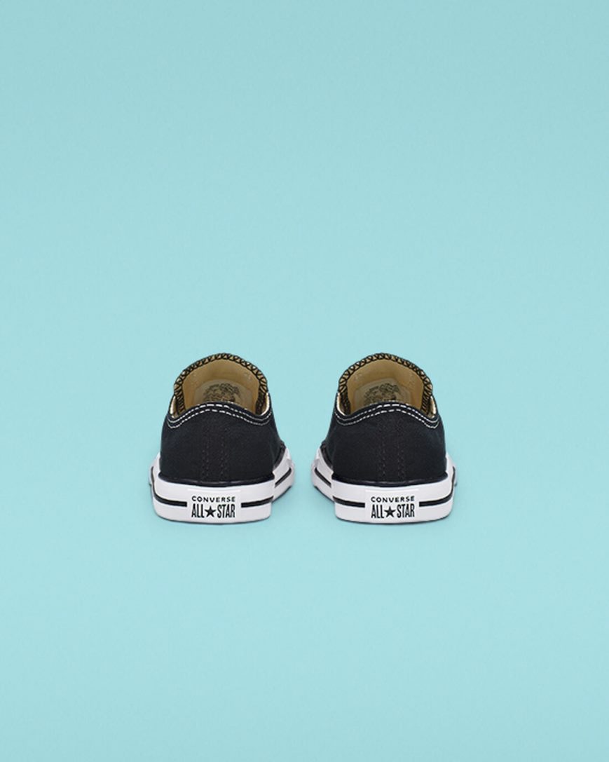 Zapatillas Bajas Converse Chuck Taylor All Star Classic Niña Negras | PE 2LWP87